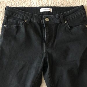 Anine Bing Low Rise Black Skinny Jean